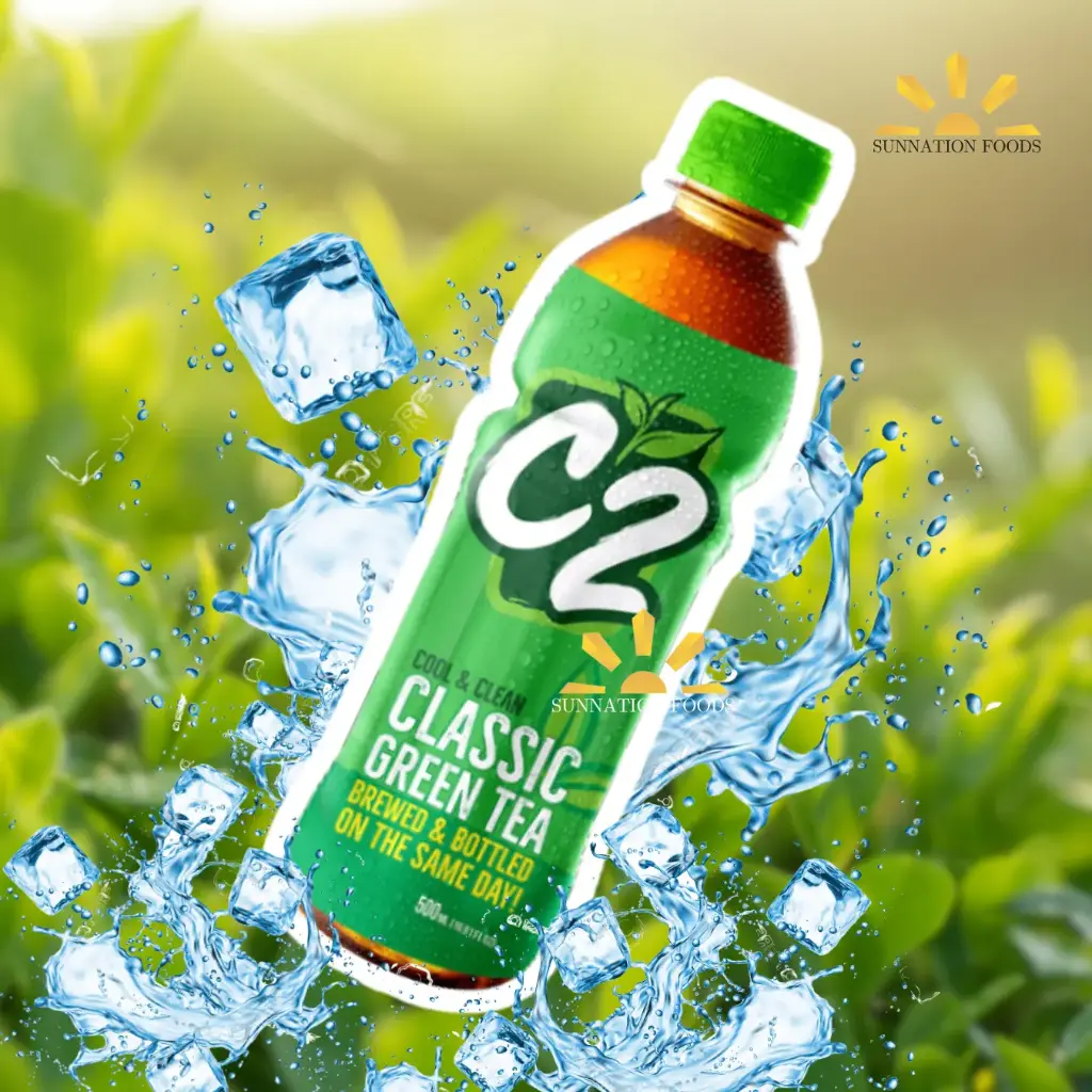 C2 Green Tea CLASSIC 24x500ml | Sunnation Foods