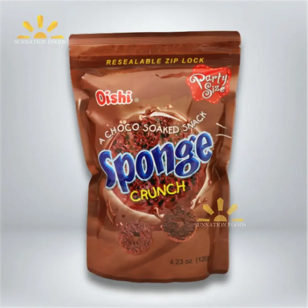 Oishi SPONGE Crunch Choco Snack 20x120g | Sunnation Foods